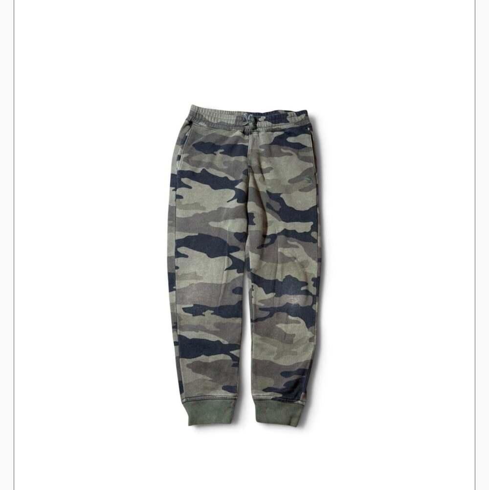 Abercrombie Kids Camo Sweatpants Size 9/10 Green Joggers